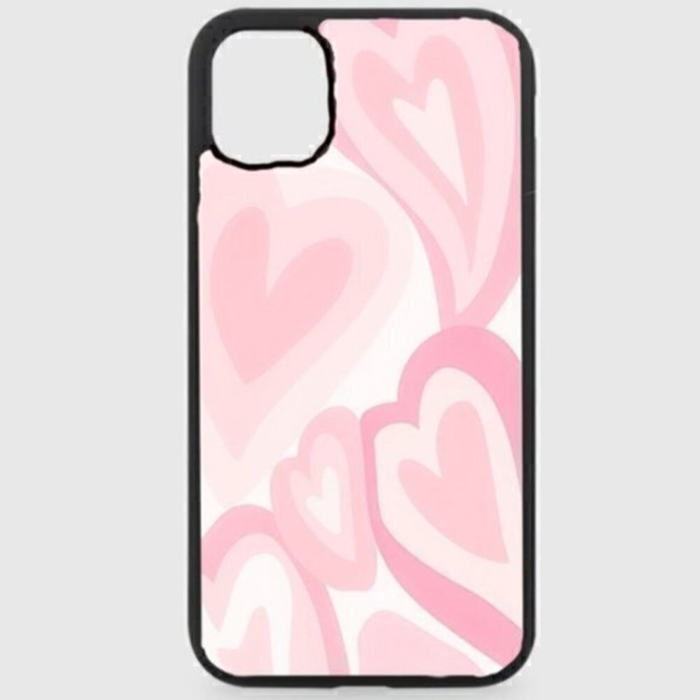 PINK Heart Swirl Phone Case